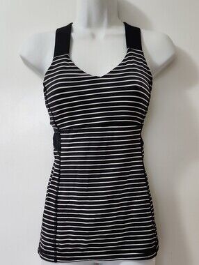 Lululemon Push Ur Limits Tank Striped